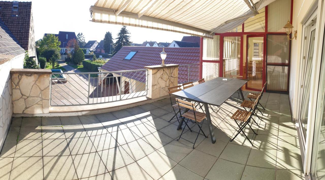 Superior Maisonette-Wohnung-Nur 5 Min Zum Europapark Kappel-Grafenhausen Kültér fotó