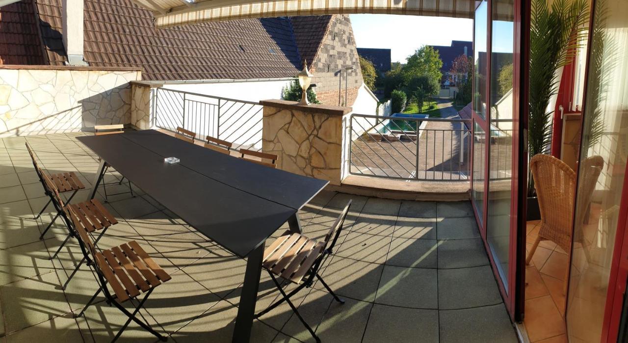 Superior Maisonette-Wohnung-Nur 5 Min Zum Europapark Kappel-Grafenhausen Kültér fotó